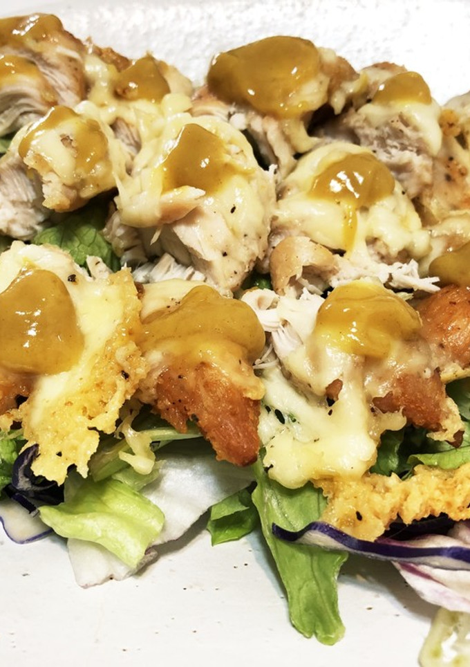 簡単！ささみとチーズのマスタード風味焼き-レシピのメイン写真
