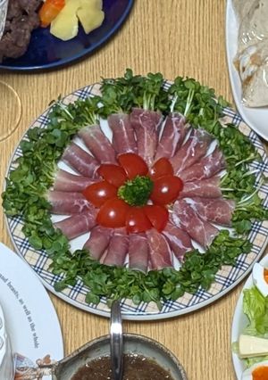 材料2つ！おしゃれな生ハムのカイワレ巻き-レシピのメイン写真