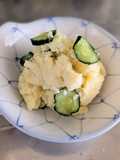 ぬか漬けきゅうりのポテトサラダ