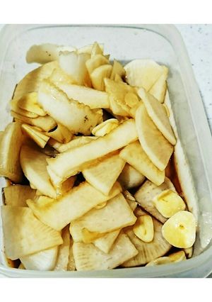すぐ食べれる大根のニンニク醤油お漬物-レシピのメイン写真