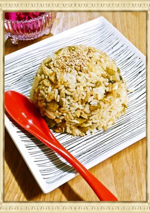 激旨!刻みジャコ天・高菜舞茸チャーハン-レシピのメイン写真
