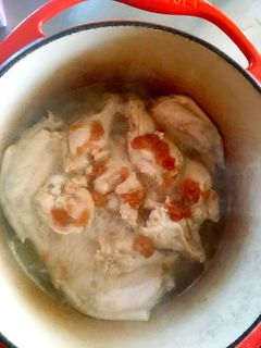 手羽元の梅煮-レシピのメイン写真