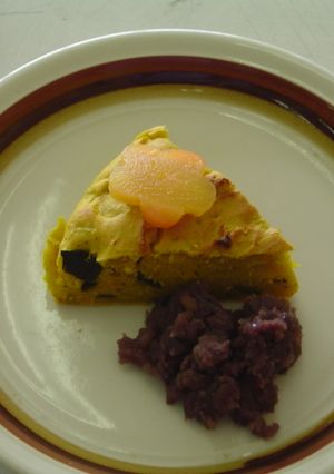 宇園別の野菜で作ったおいピーケーキ。-レシピのメイン写真