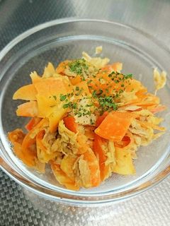 人参のツナマヨ炒め♫-レシピのメイン写真