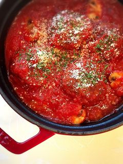 ミートボールのトマト煮込み-レシピのメイン写真