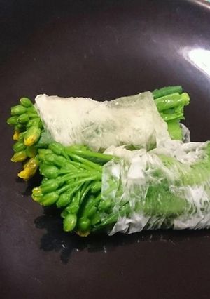 アスパラ菜おぼろ昆布-レシピのメイン写真
