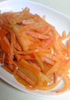 おさかなのソーセージと野菜いため-レシピのメイン写真