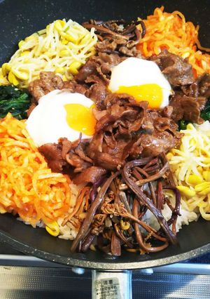 我が家の♪簡単 石焼風ビビンバ-レシピのメイン写真
