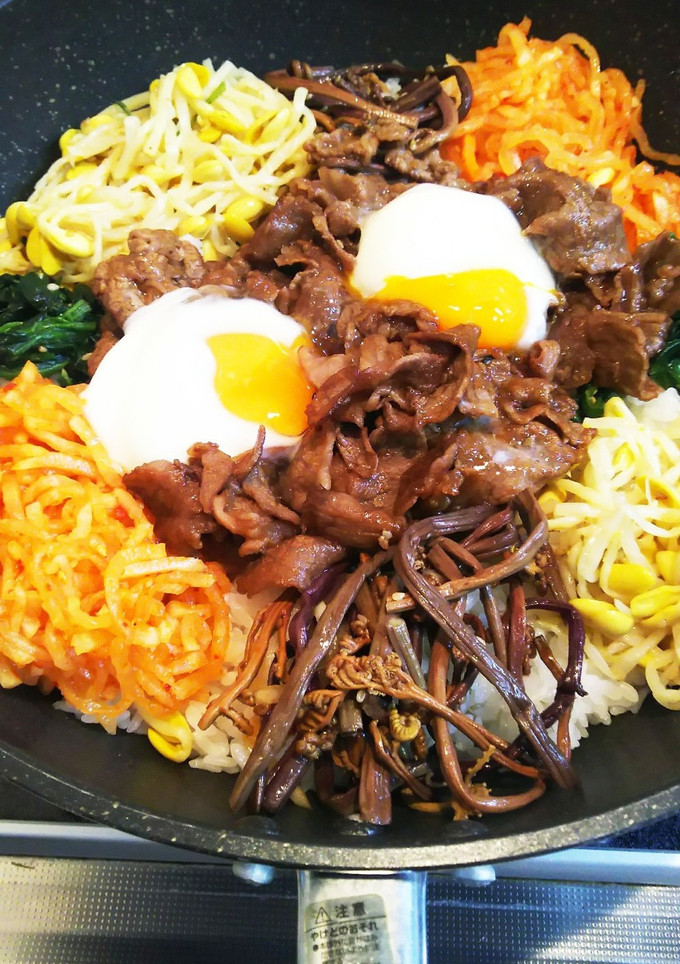 我が家の♪簡単 石焼風ビビンバ-レシピのメイン写真