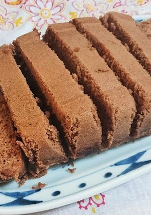 卵、バターなし♪チョコとろりココアケーキ-レシピのメイン写真