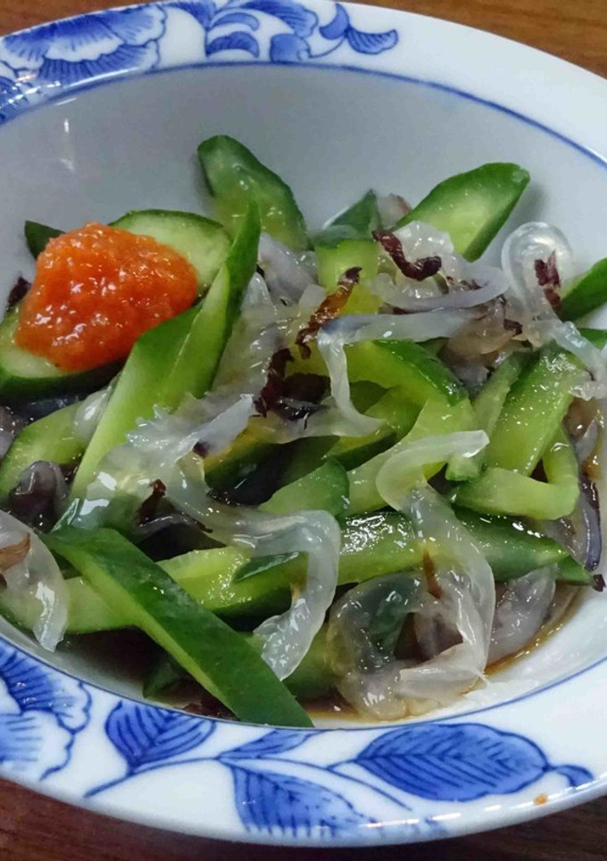 生くらげの酢の物-レシピのメイン写真