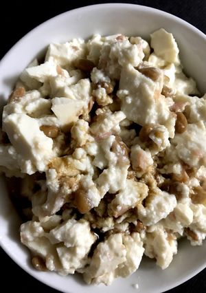 混ぜるだけ ツナ納豆の豆腐和え-レシピのメイン写真