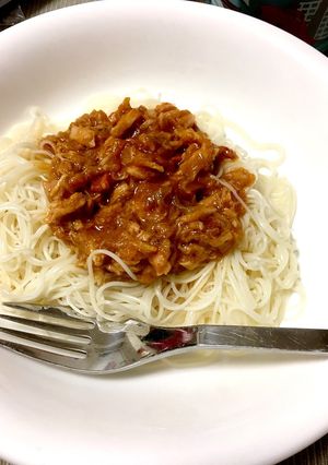 節約簡単ズボラ ミネストローネそうめん-レシピのメイン写真