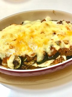 ポテトとナスのクリームミートグラタン♡-レシピのメイン写真
