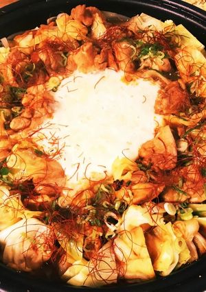 ホットプレートでチーズダッカルビパーティ-レシピのメイン写真