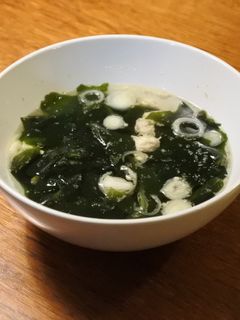 わかめスープ-レシピのメイン写真