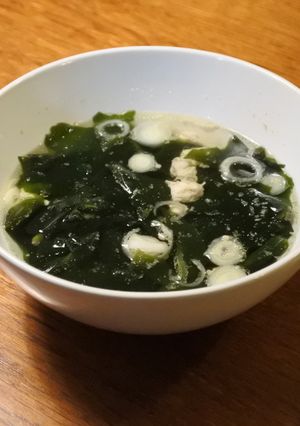 わかめスープ-レシピのメイン写真