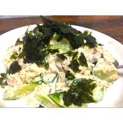 A picture of さばと豆腐のわさびマヨサラダ★.