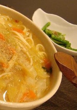 寒い日に*簡単ぽかぽか*味噌煮込みうどん-レシピのメイン写真