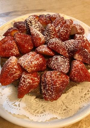 米粉でバレンタインチョコケーキ-レシピのメイン写真