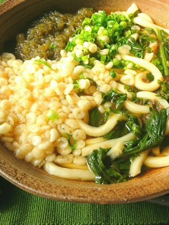 春菊うどん-レシピのメイン写真