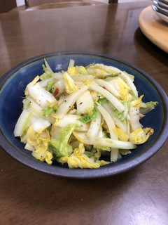 白菜のペペロンチーノ風-レシピのメイン写真