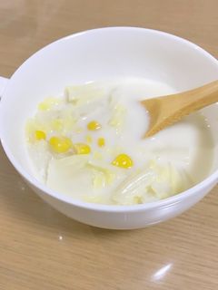 白菜豆乳スープ☆-レシピのメイン写真