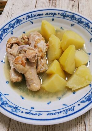 汁まで美味しい～手羽元の塩じゃが-レシピのメイン写真
