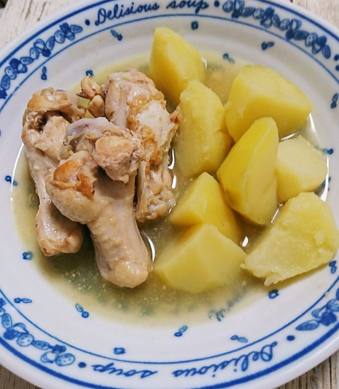 汁まで美味しい～手羽元の塩じゃが-レシピのメイン写真