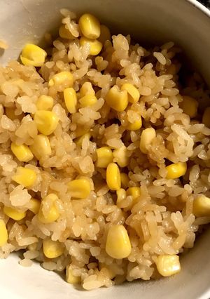 お手軽バター醤油コーンの炊き込みご飯-レシピのメイン写真