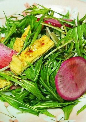 赤かぶと水菜のサラダ-レシピのメイン写真
