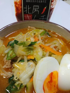 北房キムチde!ピリ辛白滝ラーメン-レシピのメイン写真