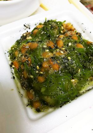 胡麻めかぶ納豆-レシピのメイン写真