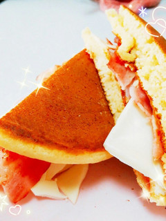 ホットケーキアレンジ☆ サンドするだけ‼-レシピのメイン写真