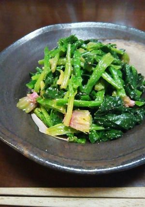 我が家の減塩　ほうれん草のごま和え-レシピのメイン写真