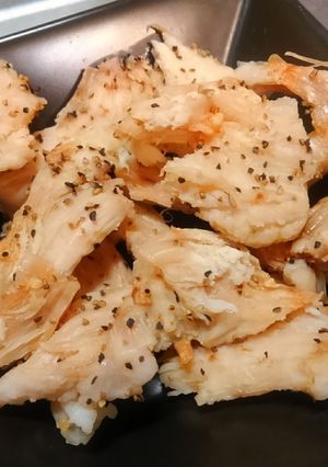 超簡単！レンチンだけでサラチキジャーキー-レシピのメイン写真