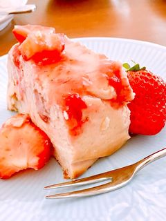 しっとり濃厚♡あまおう苺のチーズテリーヌ-レシピのメイン写真