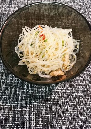 春雨とツナと大葉のピリ辛サラダ-レシピのメイン写真