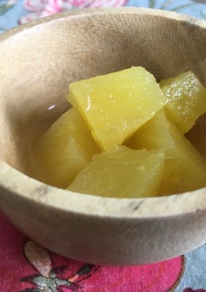 パイナップルの缶詰風-レシピのメイン写真