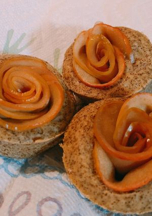 林檎と紅茶とウイスキーのカップケーキ-レシピのメイン写真