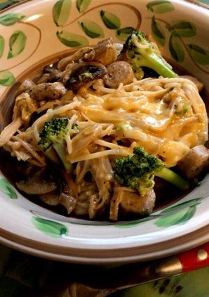 きのこの醤油バタークリームパスタ-レシピのメイン写真