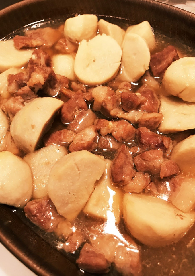 里芋と豚肉の煮物-レシピのメイン写真