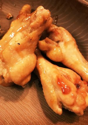 手羽元の煮焼き-レシピのメイン写真