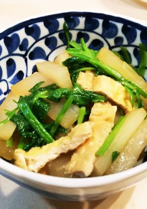 セリと大根の炒め煮-レシピのメイン写真