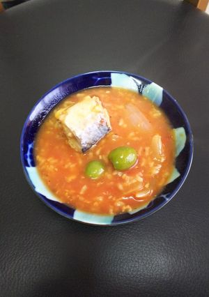 簡単イタリアン・トマト缶と鯖缶でリゾット-レシピのメイン写真