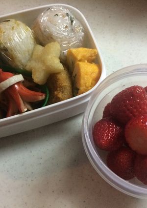 中学生お弁当(2018.2.5)-レシピのメイン写真