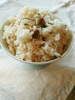 煎り大豆(豆まきの残り豆)塩こんぶご飯-レシピのメイン写真