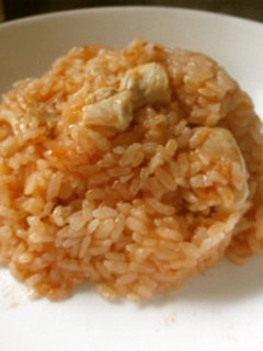 炊飯器で作るチキンライス-レシピのメイン写真