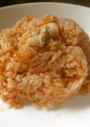 炊飯器で作るチキンライス-レシピのメイン写真