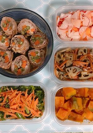 今週のお弁当の下準備34-レシピのメイン写真